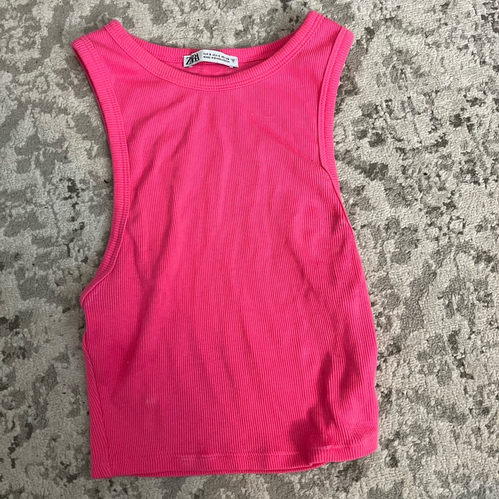Hot Pink tank from Zara, never worn!